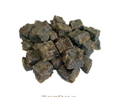 carne di capra per cani a cubetti