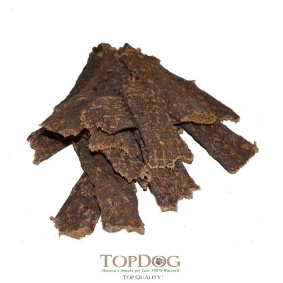 Strisce di Carne essiccata di Fagiano per cani 100gr