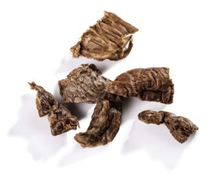 polmone di bovino essiccato per cani