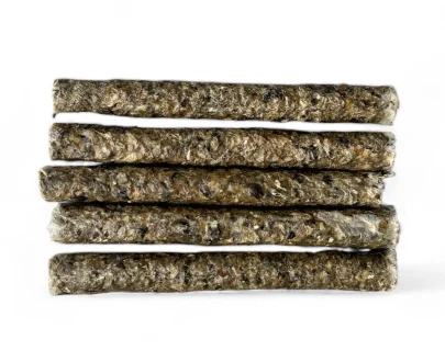 bastoncini di salmone per cani