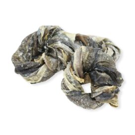 ciambella di pelle di merluzzo per cani
