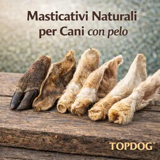 Masticativi Naturali per Cani - con Pelo