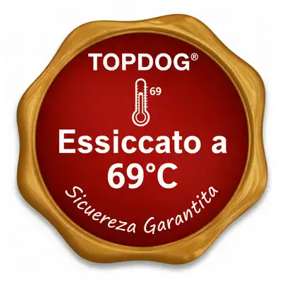 masticativi per cani sicuri a 69 gradi per renderli privi di patogeni e salmonella