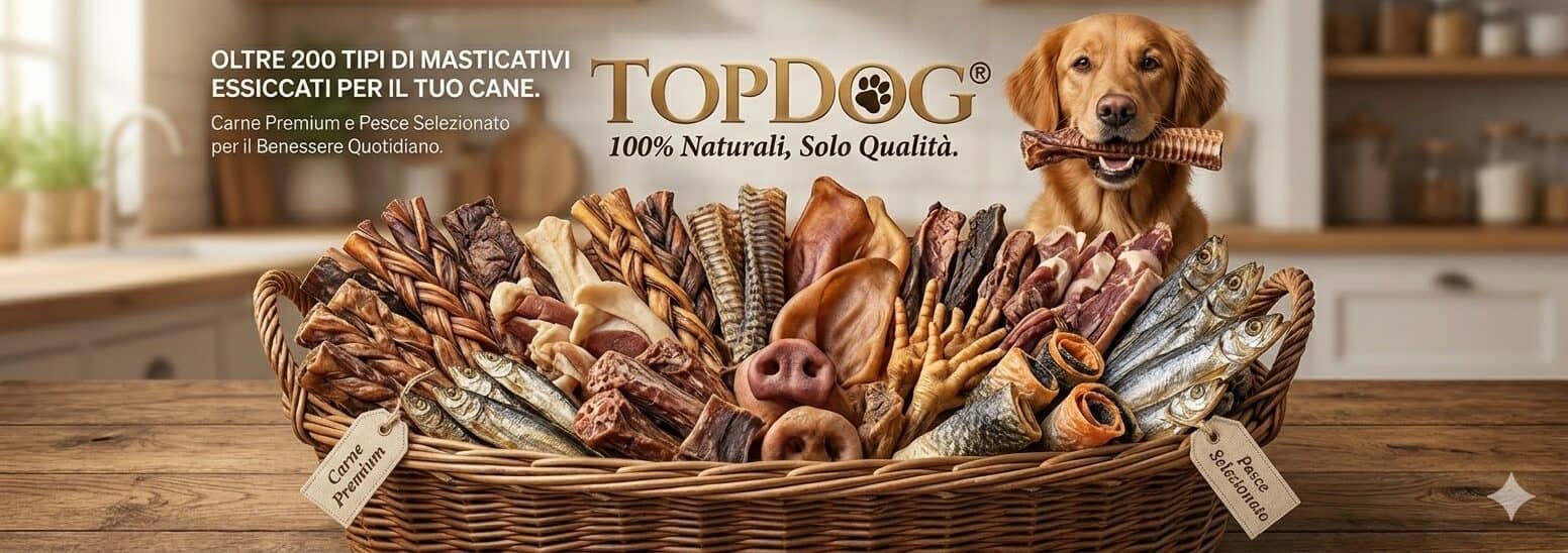 masticativi naturali per cani